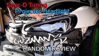 Installing SpecD Headlights On My Scion FRS [upl. by Mac]