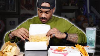 Taco Bells Grilled Cheese Nacho Fries Review [upl. by Shandra576]