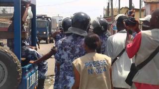 Etat de terreur au Togo rafles et arrestations arbitraires Jeudi 24 Mars 2010 [upl. by Lsiel960]