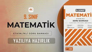 9 Sınıf Matematik Etkinlikli Soru Bankası Tema 02 Yazılıya Hazırlık 01 Soru Çözümleri [upl. by Acnairb]