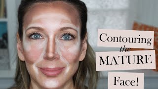 How to Contour the Mature Face  Contouring amp Highlighting Tutorial [upl. by Akalam]