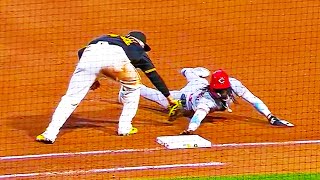 Paul Skenes gets Elly De La Cruz for his First Career Pick Off Call was Reversed  Reds vs Pirates [upl. by Frulla459]