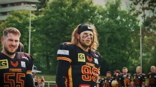 Saison 2024 Regensburg Phoenix  Albershausen Crusaders Highlight Clip [upl. by Naneik]