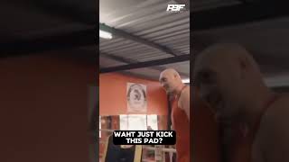 TYSON FURY SHOWS FRANCIS NGANNOU HIS MMA SKILLS AND DROPS FIGHTER Shorts [upl. by Ashwin277]