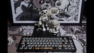 GAF x TGR 910 with lubed Nixdorf MX Blacks Typing Sounds [upl. by Hazel566]