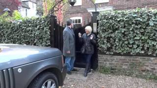 George Michael leaving his home for the Royal Albert Hall [upl. by Lem]