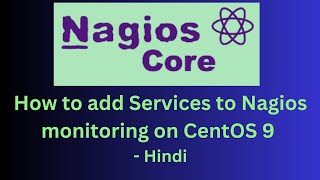 How to add client services to Nagios Monitoring  Hindi [upl. by Arah]