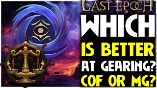 Last Epoch Merchants Guild Or CoF Which is Better Level 100 Gear Comparison [upl. by Aymer]