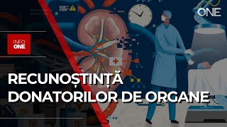 INFO ONE  AU ADUS UN OMAGIU DONATORILOR DE ORGANE [upl. by Teplica]