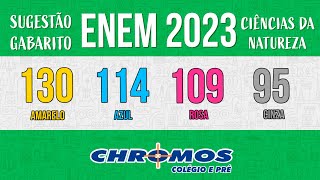 Gabarito ENEM 2023 CHROMOS  Prova Amarela Questão 130  Ciências da Natureza [upl. by Vtehsta484]