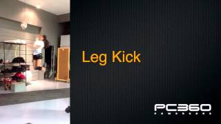 How to Hit a Volleyball  Reverse Power C and Leg Kick [upl. by Chaffinch]