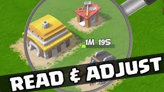 READ BASES amp ADJUST ATTACKS IN CLASH OF CLANS [upl. by Seltzer]