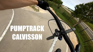 4k Première session pumptrack à Calvisson dirt mtb bmx raw [upl. by Risley]