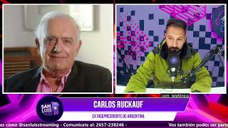 🔴 Carlos Ruckauf  SAN LUIS EN LÍNEA [upl. by Soiritos]