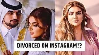 The SHOCKING Divorce Of Dubai Princess Sheikha Mahra What Exactly Happened [upl. by Mccord]