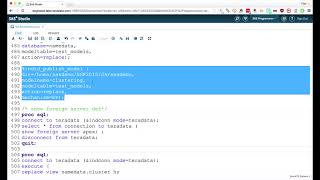 Deploying and scoring models indatabase with SAS® Scoring Accelerator for Teradata [upl. by Acireed]