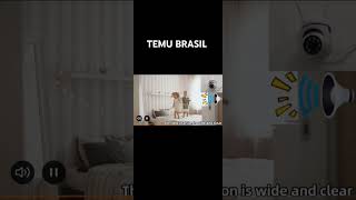 📣 DEU A LOUCA NA TEMU🙃 PROMOÇÃO Câmera com cor visão noturna sem fio 1080p HD 😱💵 viralvideo [upl. by Clements]