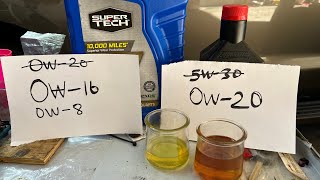 Chevy runs on 5w30 vs 0w20 why GM owners switching to 5w30 oil [upl. by Nosirb]