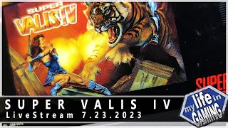 Super Valis IV Super Nintendo  LIVE STREAM [upl. by Brace]