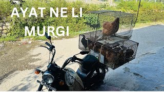 Ayat ne li murgi  village life murgi  murgi bolg  mini vlog [upl. by Naamana992]