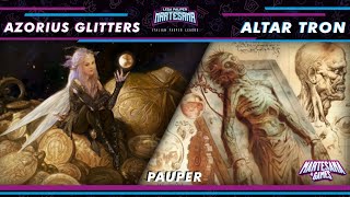 MTG PAUPER  Azorius Glitters vs Altar Tron  LPMartesana [upl. by Gurney]