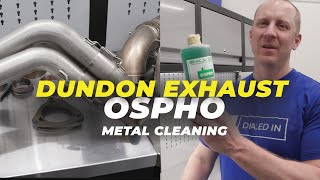 Porsche Dundon Exhaust Cleanup w Ospho [upl. by Airetal323]