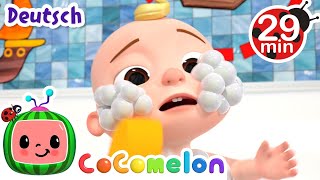 Jetzt geht es ins Bett  CoComelon Deutsch  Cartoons und Kinderlieder [upl. by Nomelif]