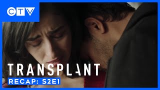 Recap Bashs Relationship With Rania And Novak  Transplant S2E1 [upl. by Esnofla]