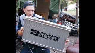 REVIEW Skunk2 Radiator and Mishimoto Fan Shroud 9401 Integra [upl. by Notyalk]