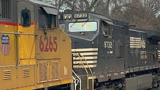 Rail fanning at Spartanburg SC PT2 and a D940CW￼￼ [upl. by Aicilef]