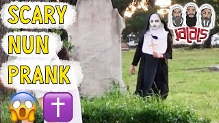 JALALS SCARY NUN PRANK COMPLIATION [upl. by Ardnuhsed68]