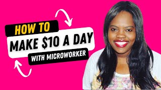 How To Make Money Online Fast 2022 Microworker 💰💰 [upl. by Claretta940]