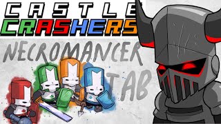 Castle Crashers  Necromancer theme Bass TAB [upl. by Eanehs]