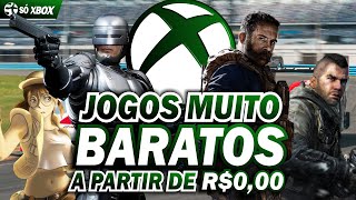 TEM JOGO de GRAÇA pra TODOS e OFERTAS INSANAS no XBOX [upl. by Kciregor]