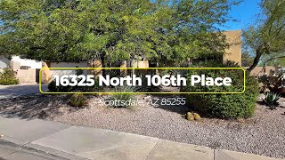 16325 N 106th Pl Scottsdale AZ 85255 [upl. by Fabri]