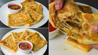 Chicken Cheese Crepe  Easy Crepe Recipe  Toasted [upl. by Ialokin]