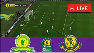 Sundowns vs Young Africans live today African Champions League Full Match simulation Gameplay PC [upl. by Egap]