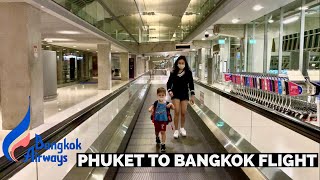 Phuket To Bangkok Flight with Bangkok Airways [upl. by Eenot]