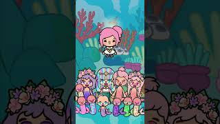 Mermaids Helped Girl Become A Famous Swimmer  PART 2  Toca Life Story [upl. by Cooke]