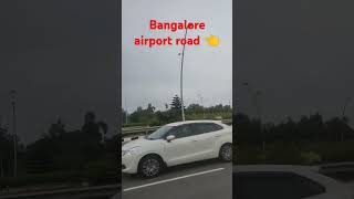 Bangalore airport roadexplorethebeautyofnature [upl. by Atilrep665]