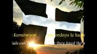 Anthem of Cornwall Trelawny in Cornish KW  ENG [upl. by Garretson]