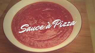 Sauce pour pizza maison  Recette facile [upl. by Eirahs]