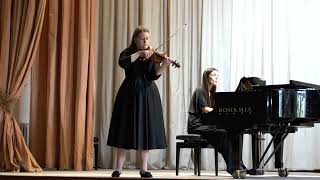 Wieniawski  Violin Concerto No 2 3rd part by Miroslava Lasinskaya [upl. by Yreved]