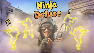 BEST NINJA DEFUSES IN CSGO2  TOP 150 Fails and Funny Moments in CSGO2 8 [upl. by Dominy]