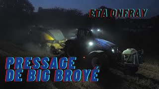 Pressage de paille full New Holland  ETA ONFRAY [upl. by Perry]