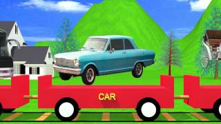 Sounds of Vehicles  Kindergarten Learning Videos Full HD [upl. by O'Hara]