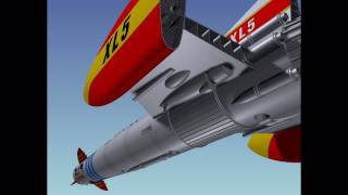 Fireball XL5 CAD Model Revised August 13 2010 [upl. by Ladnyk]