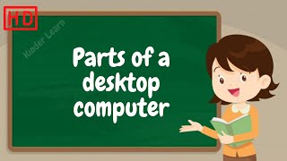 Parts Of Computer  Learn Computer Parts in Hindi and English [upl. by Lamar]