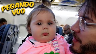 EMBARCANDO NO AVIÃO COM 9 MESES [upl. by Reitrac]