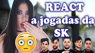 REAGINDO aos melhores momentos da SK GAMING  REACT CSGO [upl. by Dewhurst]